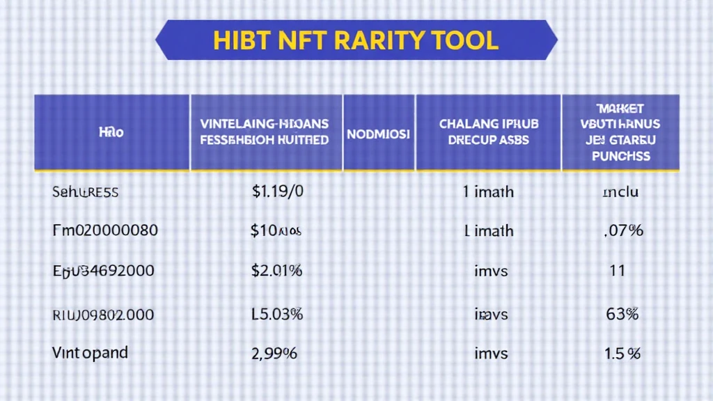 HIBT NFT rarity tool investment comparisons Vietnam