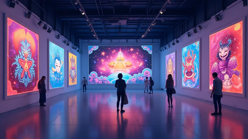 HIBT NFT art gallery investment features Vietnam