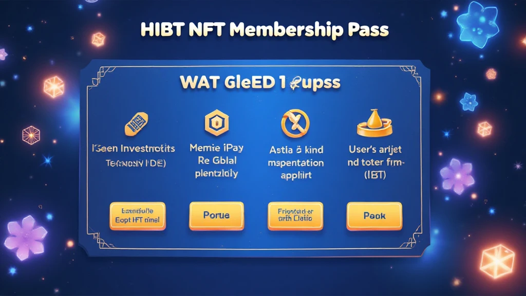 HIBT NFT membership pass investment benefits Vietnam
