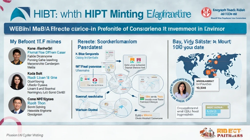 HIBT NFT minting webinar investment schedules Vietnam