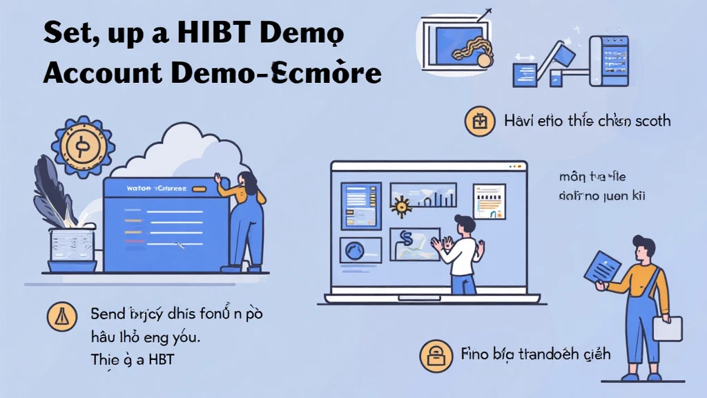 HIBT demo account investment setup tutorial Vietnam