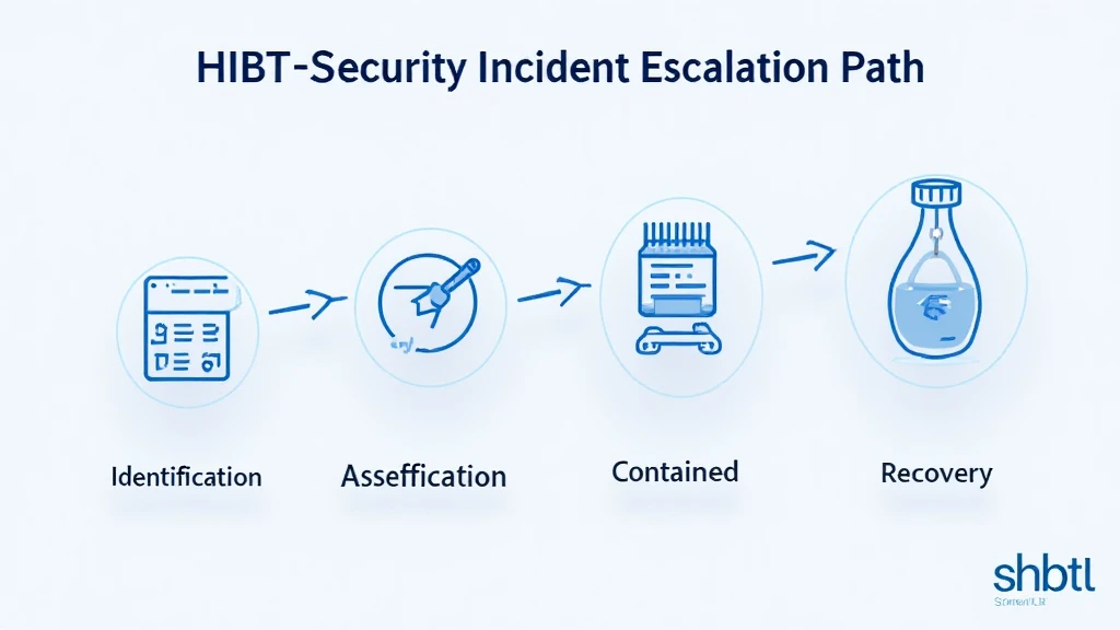 HIBT security incident escalation path
