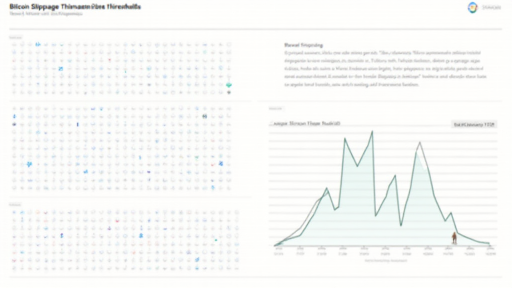 Bitcoin slippage tolerance thresholds